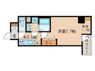 ヴェルデュールの物件間取画像